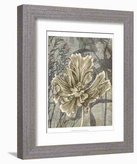Tulip and Wildflowers II-Jennifer Goldberger-Framed Art Print