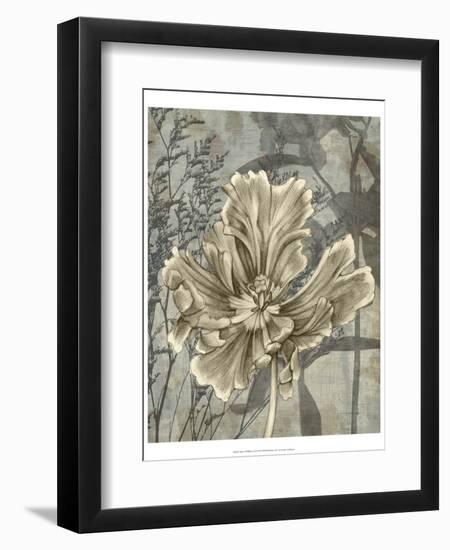 Tulip and Wildflowers II-Jennifer Goldberger-Framed Art Print