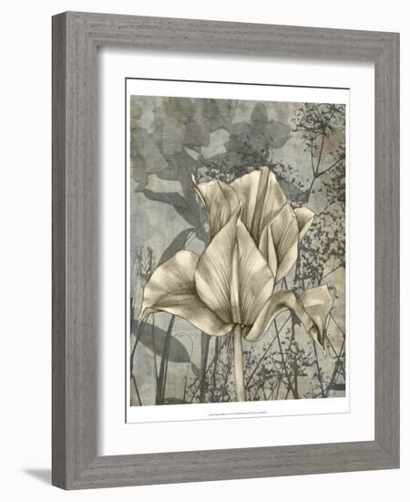 Tulip and Wildflowers IV-Jennifer Goldberger-Framed Art Print