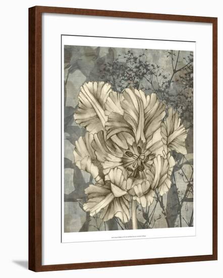 Tulip and Wildflowers IX-Jennifer Goldberger-Framed Art Print