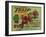 Tulip Apple Crate Label - Yakima, WA-Lantern Press-Framed Art Print
