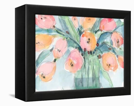 Tulip Bouquet IV-Samuel Dixon-Framed Stretched Canvas