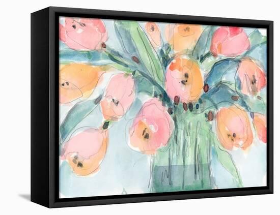 Tulip Bouquet IV-Samuel Dixon-Framed Stretched Canvas