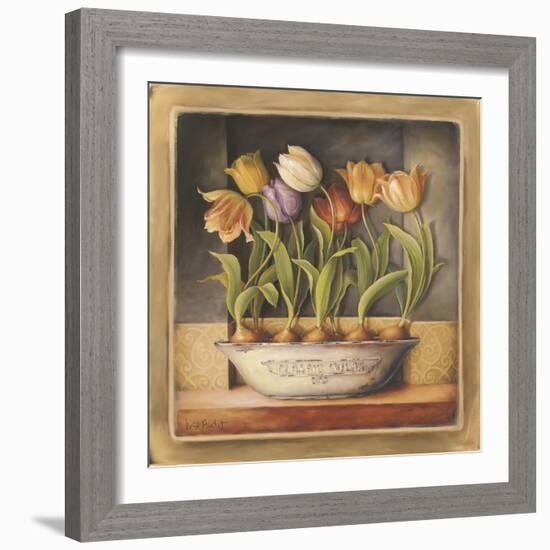 Tulip Classic Bulb-Lisa Audit-Framed Giclee Print