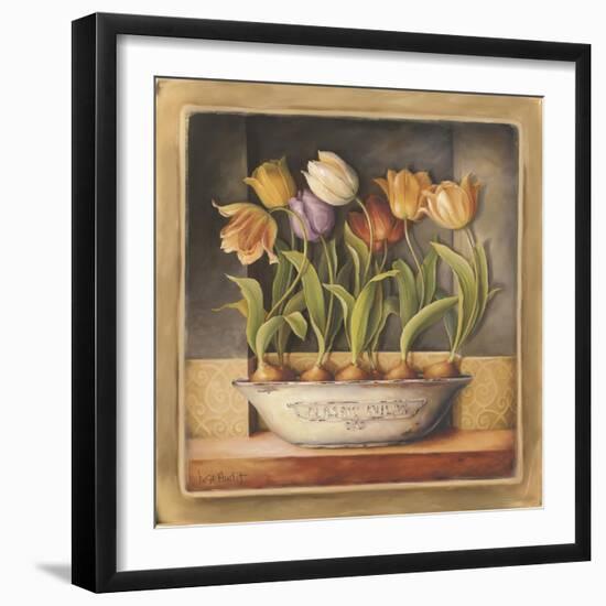 Tulip Classic Bulb-Lisa Audit-Framed Giclee Print