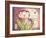 Tulip Collage II-Gwendolyn Babbitt-Framed Art Print