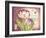 Tulip Collage II-Gwendolyn Babbitt-Framed Art Print