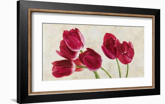 Tulip Concerto-Luca Villa-Framed Art Print