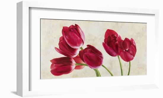 Tulip Concerto-Luca Villa-Framed Art Print