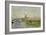 Tulip Field in Holland-Claude Monet-Framed Giclee Print