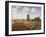 Tulip Fields with the Rijnsburg Windmill, 1886-Claude Monet-Framed Giclee Print