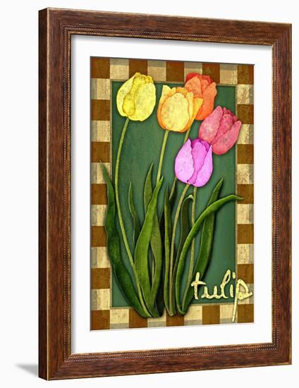 Tulip Flowers-Kate Ward Thacker-Framed Giclee Print