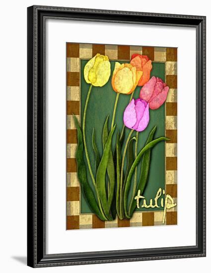 Tulip Flowers-Kate Ward Thacker-Framed Giclee Print