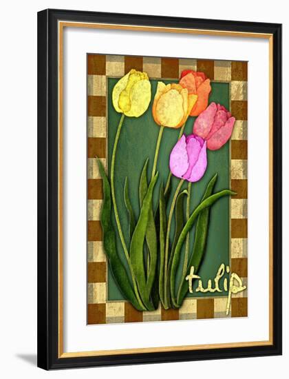 Tulip Flowers-Kate Ward Thacker-Framed Giclee Print