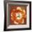 Tulip Fresco (red)-Erin Clark-Framed Art Print