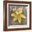 Tulip Fresco (yellow)-Erin Clark-Framed Art Print