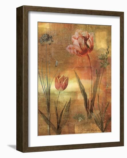 Tulip Garden II-John Seba-Framed Art Print