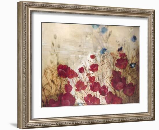 Tulip Garden-Matina Theodosiou-Framed Art Print