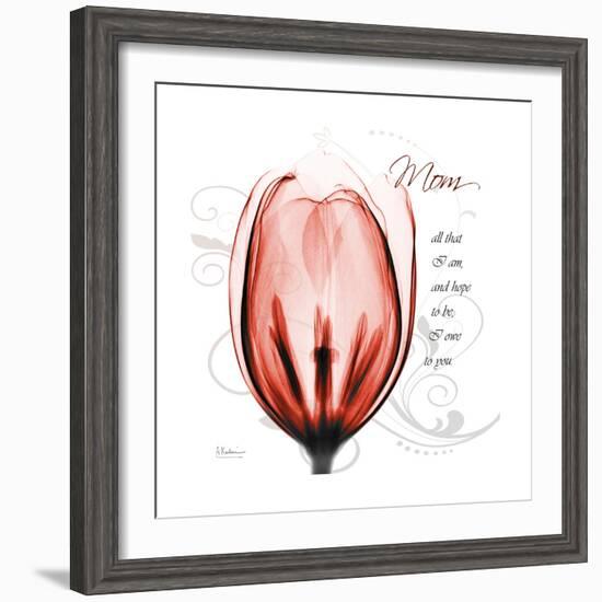 Tulip Head Mom-Albert Koetsier-Framed Premium Giclee Print