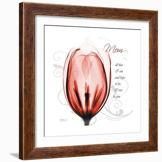 Tulip Head Mom-Albert Koetsier-Framed Premium Giclee Print