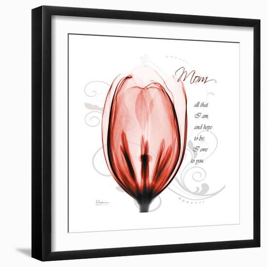 Tulip Head Mom-Albert Koetsier-Framed Premium Giclee Print