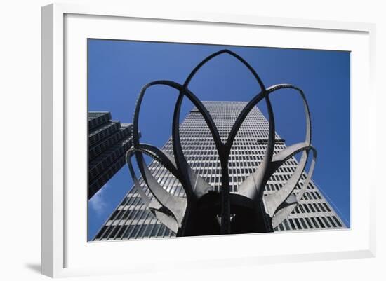 Tulip in Front of Embarcadero Center Four-null-Framed Giclee Print