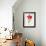 Tulip: Perroquet Rouge-Georg Dionysius Ehret-Framed Giclee Print displayed on a wall