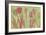 Tulip Shapes III-Cora Niele-Framed Giclee Print