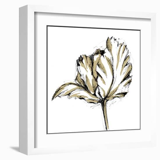 Tulip Sketch III-Ethan Harper-Framed Art Print