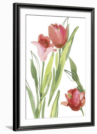 Tulip Symphony II-Sandra Jacobs-Framed Giclee Print