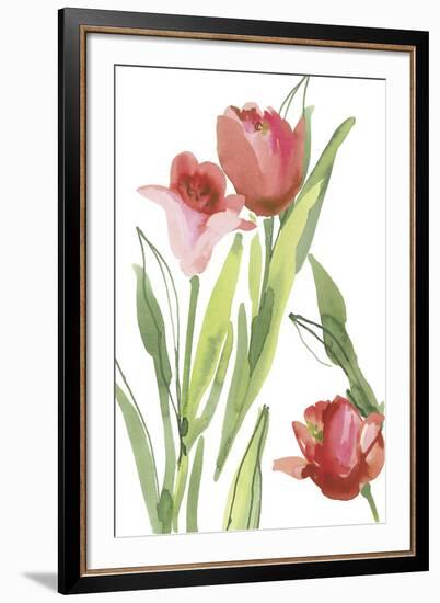 Tulip Symphony II-Sandra Jacobs-Framed Giclee Print