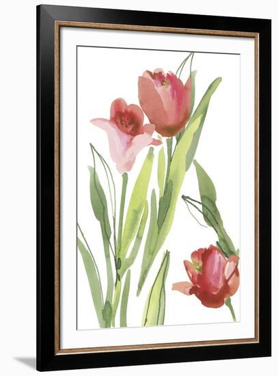 Tulip Symphony II-Sandra Jacobs-Framed Giclee Print