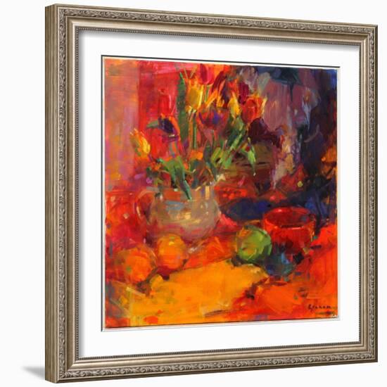 Tulip Table-Peter Graham-Framed Giclee Print