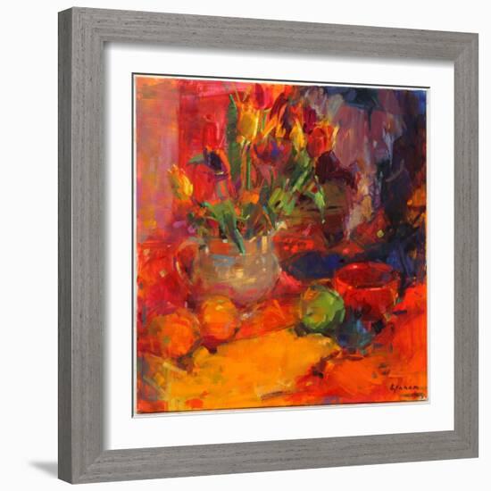 Tulip Table-Peter Graham-Framed Giclee Print