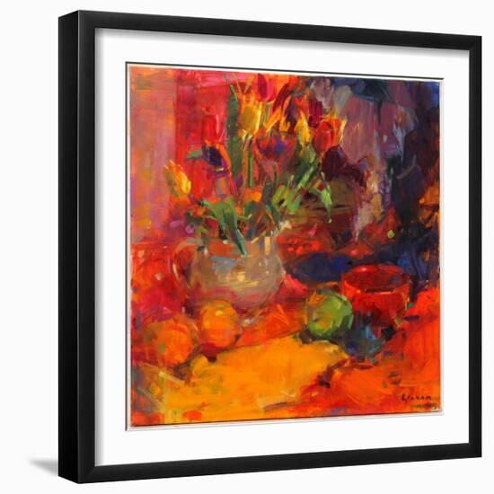 Tulip Table-Peter Graham-Framed Giclee Print