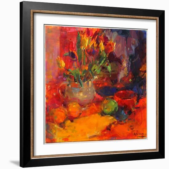 Tulip Table-Peter Graham-Framed Giclee Print