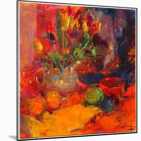 Tulip Table-Peter Graham-Mounted Giclee Print