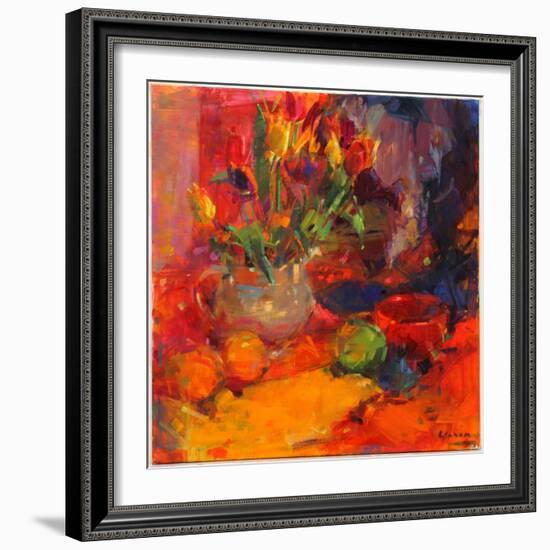 Tulip Table-Peter Graham-Framed Giclee Print