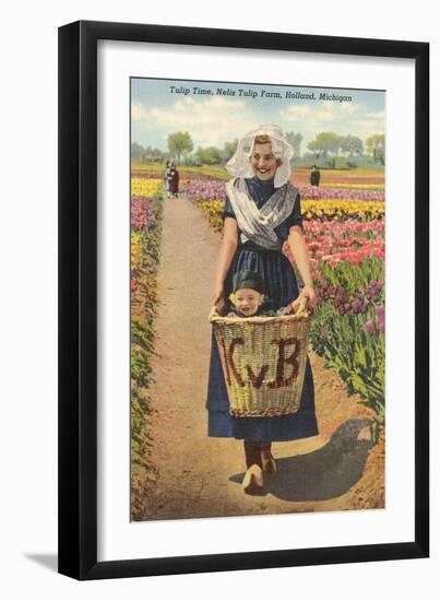 Tulip Time, Holland, Michigan-null-Framed Art Print