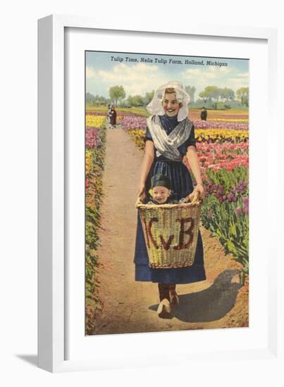 Tulip Time, Holland, Michigan-null-Framed Art Print