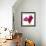 Tulip Trio III-Joseph Eta-Framed Giclee Print displayed on a wall