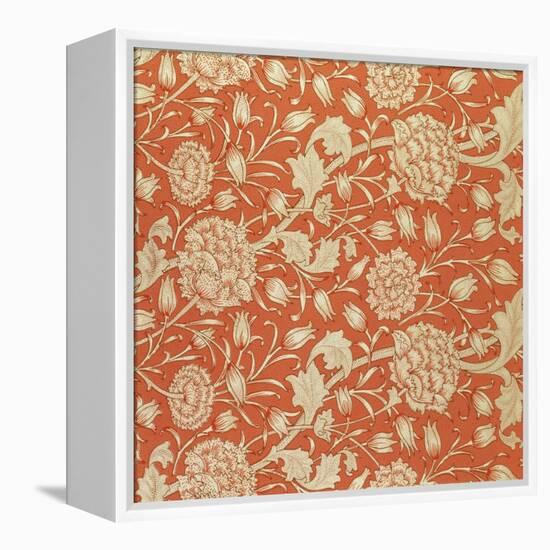 Tulip Wallpaper Design, 1875-William Morris-Framed Premier Image Canvas