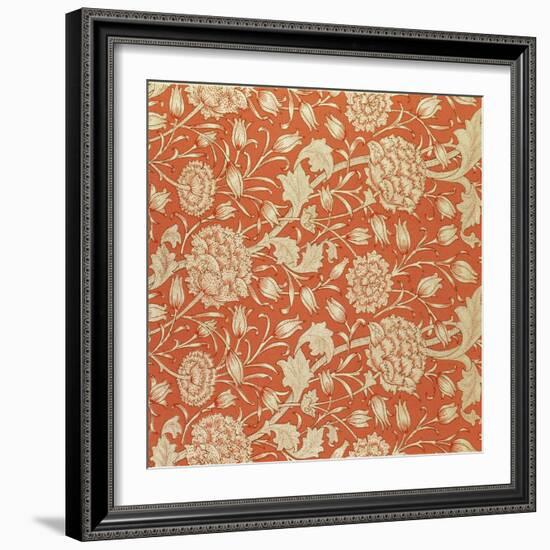 Tulip Wallpaper Design, 1875-William Morris-Framed Giclee Print