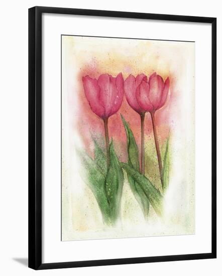 Tulipas 03-Maria Trad-Framed Giclee Print