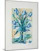 Tulipe bleue-Jean-marie Guiny-Mounted Limited Edition