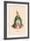 Tulipe-J.J. Grandville-Framed Art Print