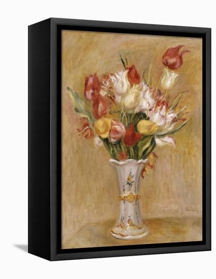 Tulipes-Pierre-Auguste Renoir-Framed Premier Image Canvas