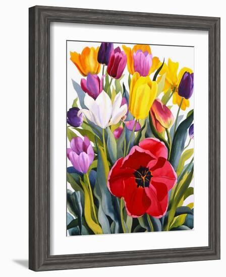 Tulips, 2007-Christopher Ryland-Framed Premium Giclee Print