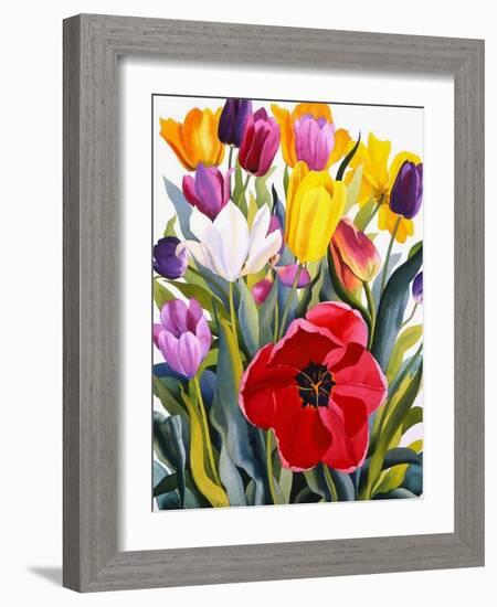 Tulips, 2007-Christopher Ryland-Framed Premium Giclee Print