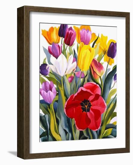 Tulips, 2007-Christopher Ryland-Framed Premium Giclee Print